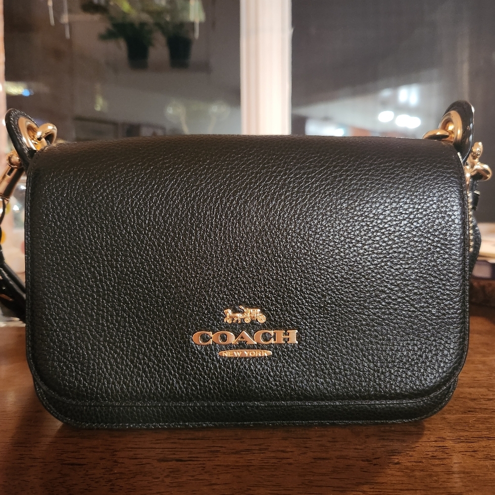 Coach- small Jes Messenger Leather Crossbody